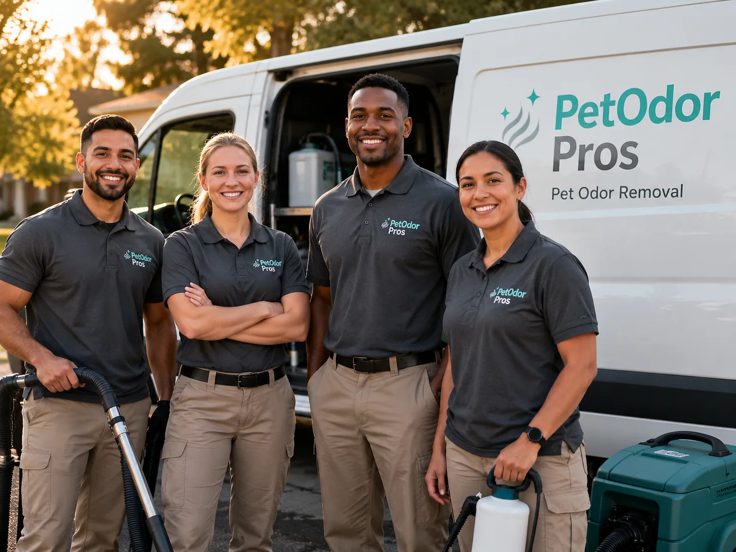 Pet Odor Removal team serving Parker, AZ